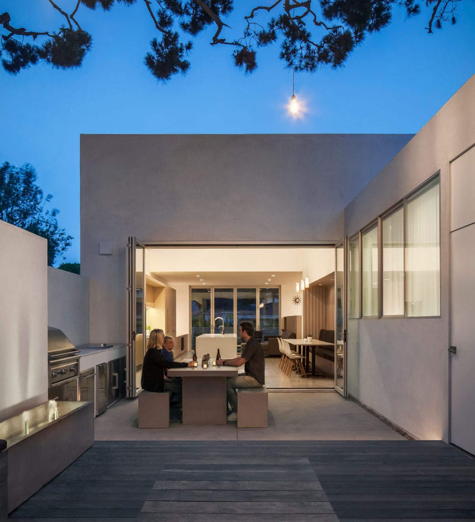 Corner Pocket House by Edward Ogosta Architecture