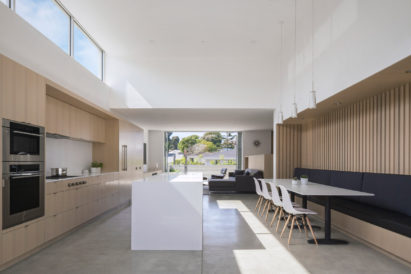 Corner Pocket House by Edward Ogosta Architecture