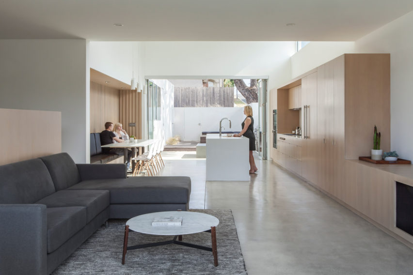 Corner Pocket House by Edward Ogosta Architecture