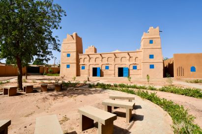 Dandaji Mosque by Atelier Masomi in Western Niger, Africa