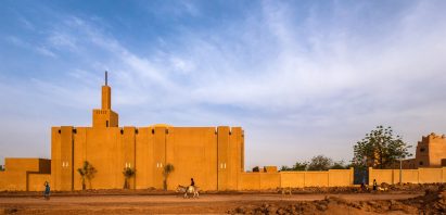 Dandaji Mosque by Atelier Masomi in Western Niger, Africa
