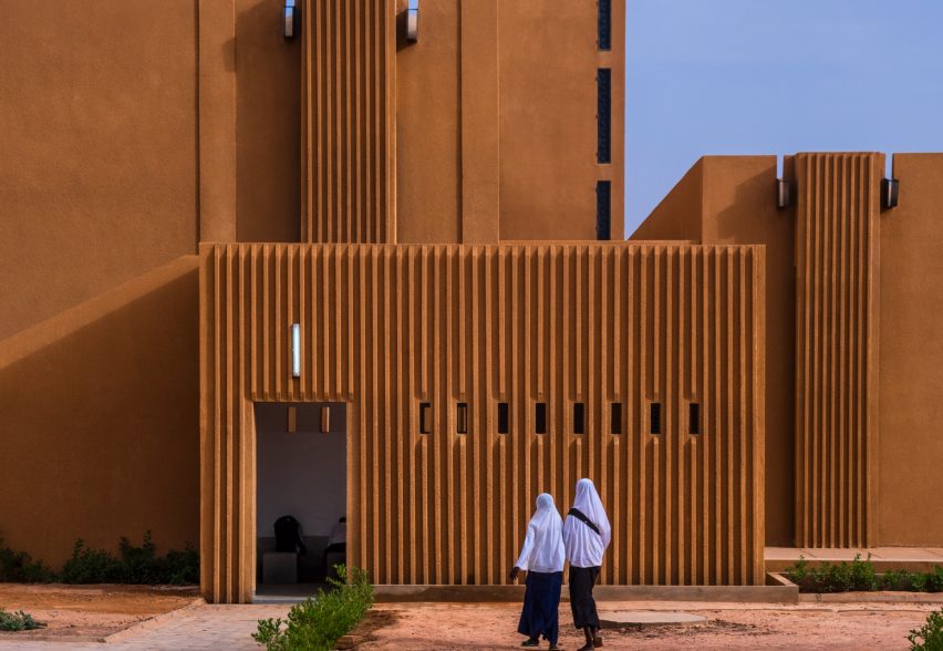Dandaji Mosque by Atelier Masomi in Western Niger, Africa