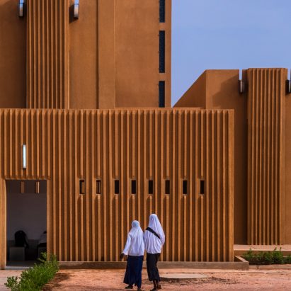 Dandaji Mosque by Atelier Masomi in Western Niger, Africa