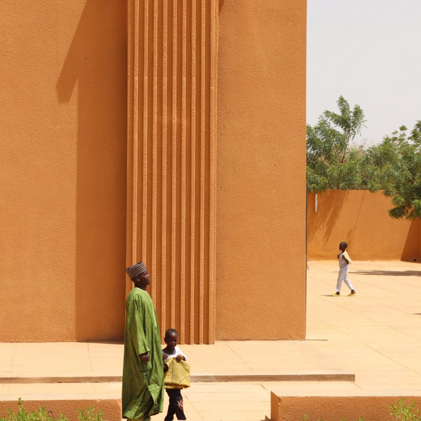 Dandaji Mosque by Atelier Masomi in Western Niger, Africa