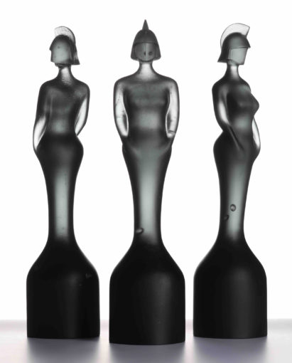 David Adjaye designs solid glass trophy for Brit Awards 2019