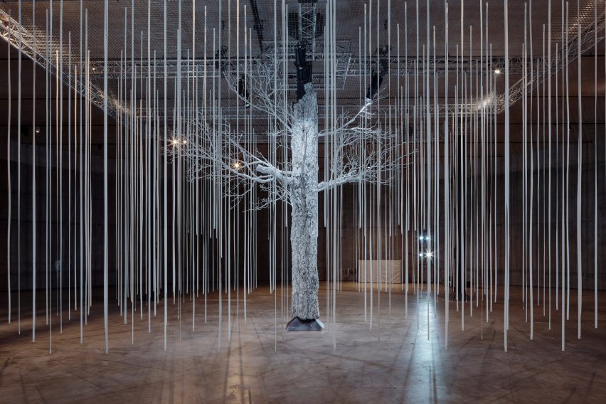 The events concept for the inaugural Dezeen Awards ceremony was designed by architect Sarah Izod