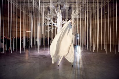 The events concept for the inaugural Dezeen Awards ceremony was designed by architect Sarah Izod