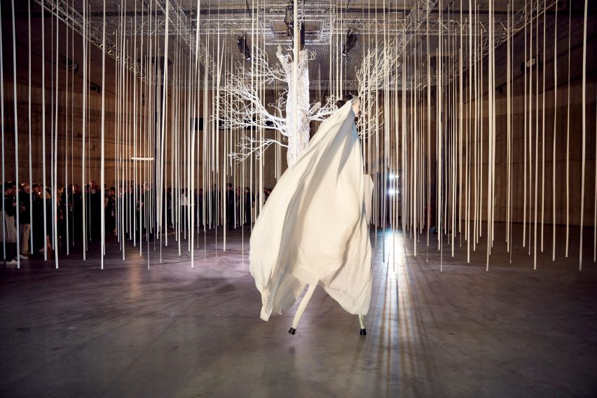 The events concept for the inaugural Dezeen Awards ceremony was designed by architect Sarah Izod