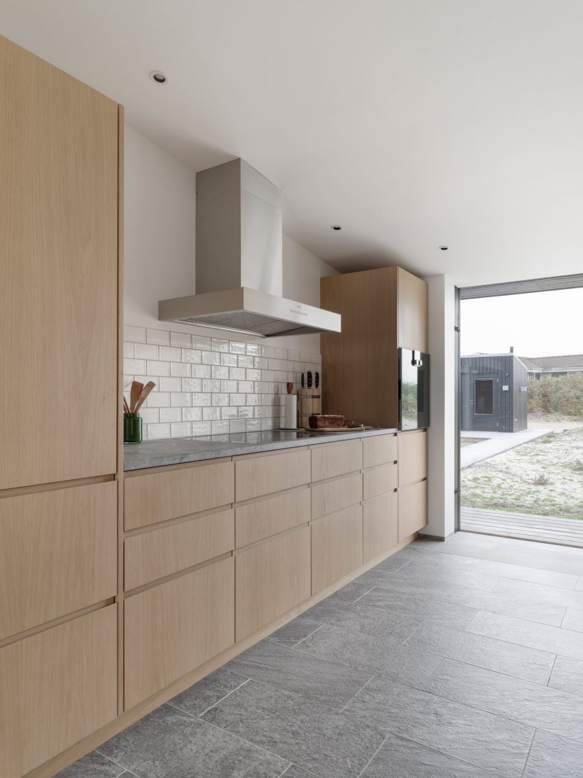 Interior of Fano House by Knud Holscher
