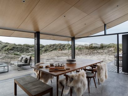 Interior of Fano House by Knud Holscher