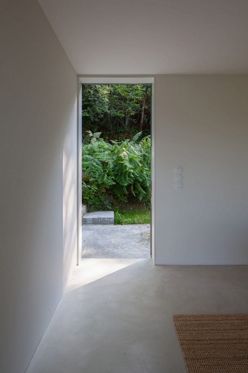 Interiors of Forja House by Pablo Pita Architects