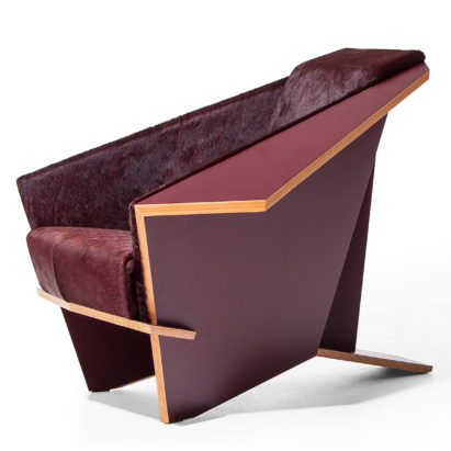 Taliesin chair by Frank Lloyd Wright reissued by Cassina