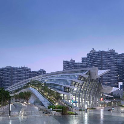 Hong Kong West Kowloon Station by Aedas