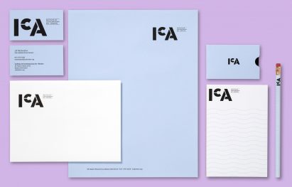 ICA Boston rebrand by Pentagram