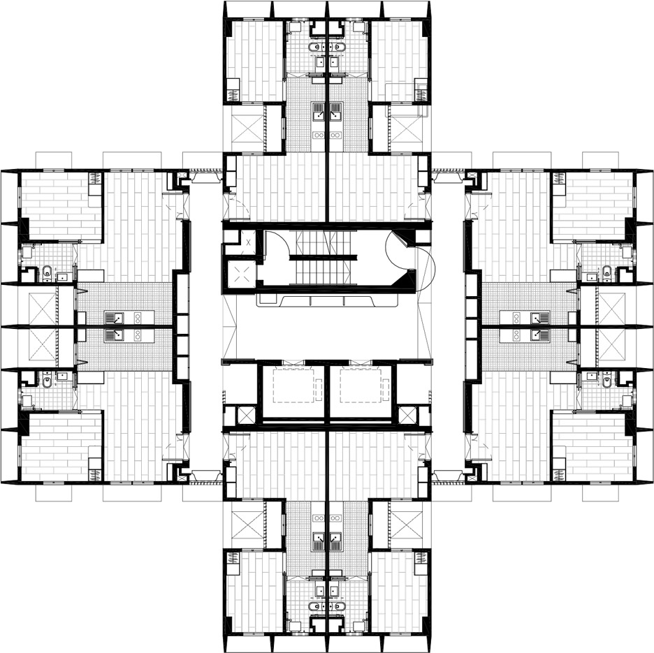 Kamping Admiralty by WOHA plan