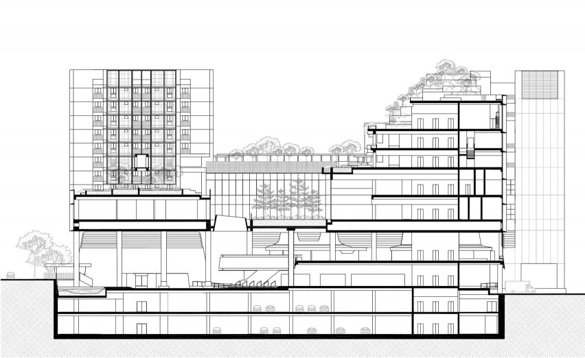 Kamping Admiralty by WOHA plan