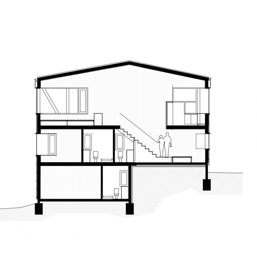 La Dacha Mountain Refuge by DRAA