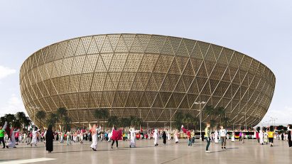 Lusail Stadium for FIFA World Cup 2022 in Qatar by Foster + Partners