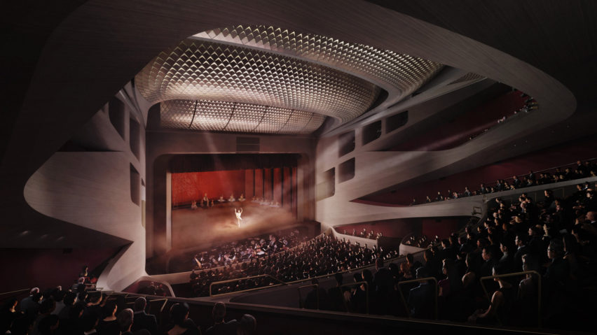 Lyric Theatre Complex in Hong Kong by UNStudio