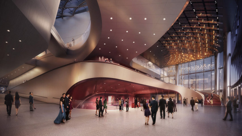 Lyric Theatre Complex in Hong Kong by UNStudio