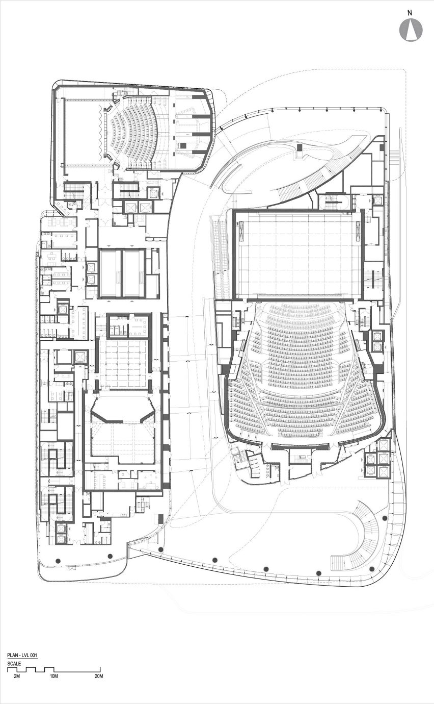 Lyric Theatre Complex in Hong Kong by UNStudio