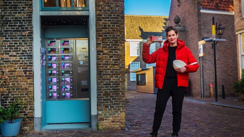 Marije Vogelzang's secret vending machine