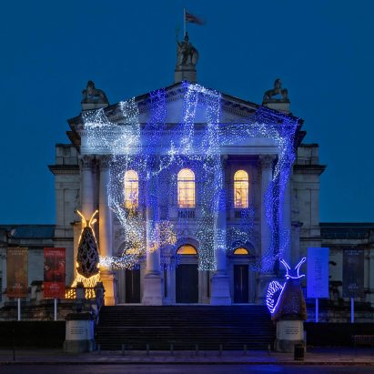Monster Chetwynd illuminates Tate Britain with giant glowing slugs