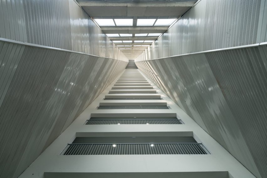 Interior photo of the Future Towers by MVRDV in Pune, India
