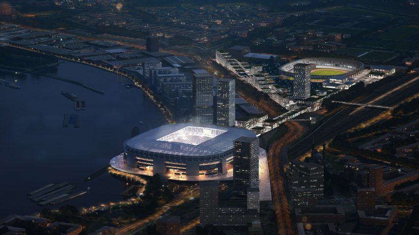 Feyenoord Stadium in Rotterdam by OMA