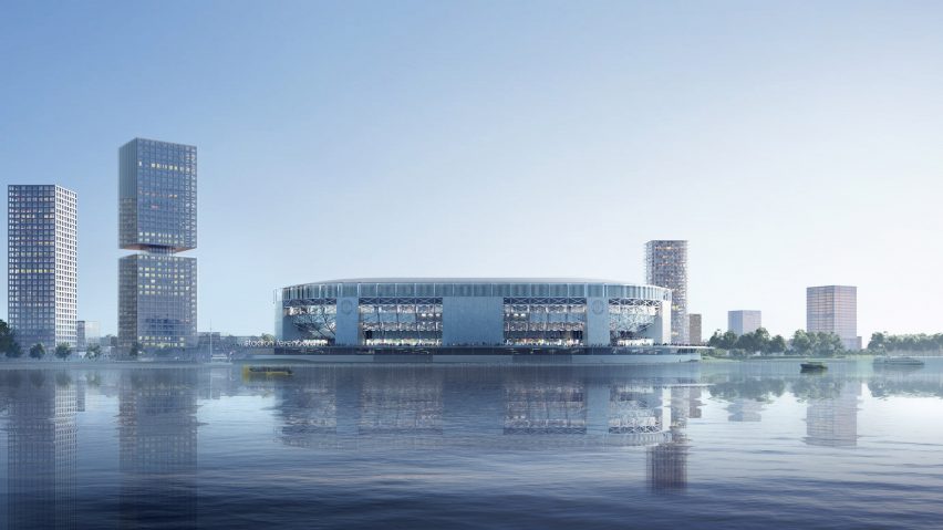 Feyenoord Stadium in Rotterdam by OMA