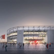Feyenoord Stadium in Rotterdam by OMA