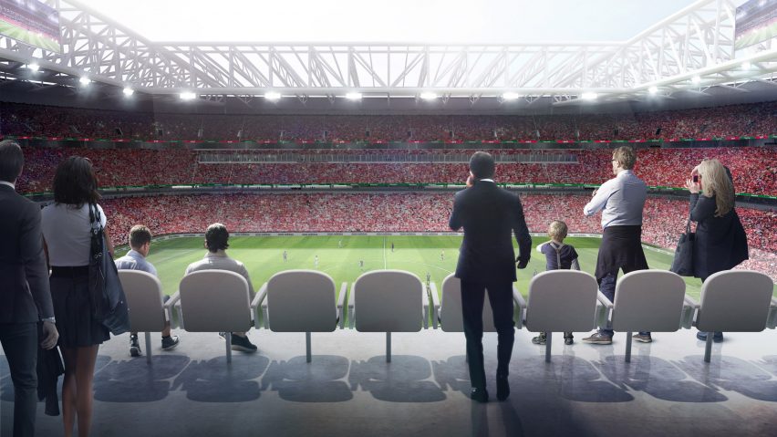 Feyenoord Stadium in Rotterdam by OMA
