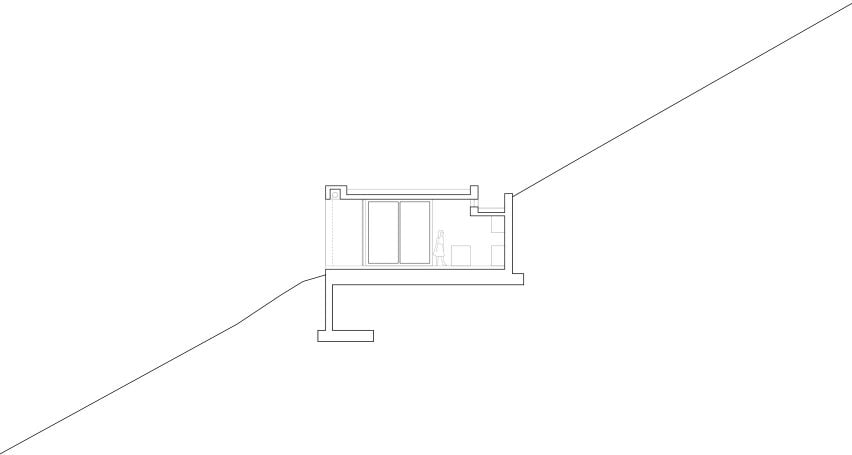 Section of Parallel House by En Route Architects