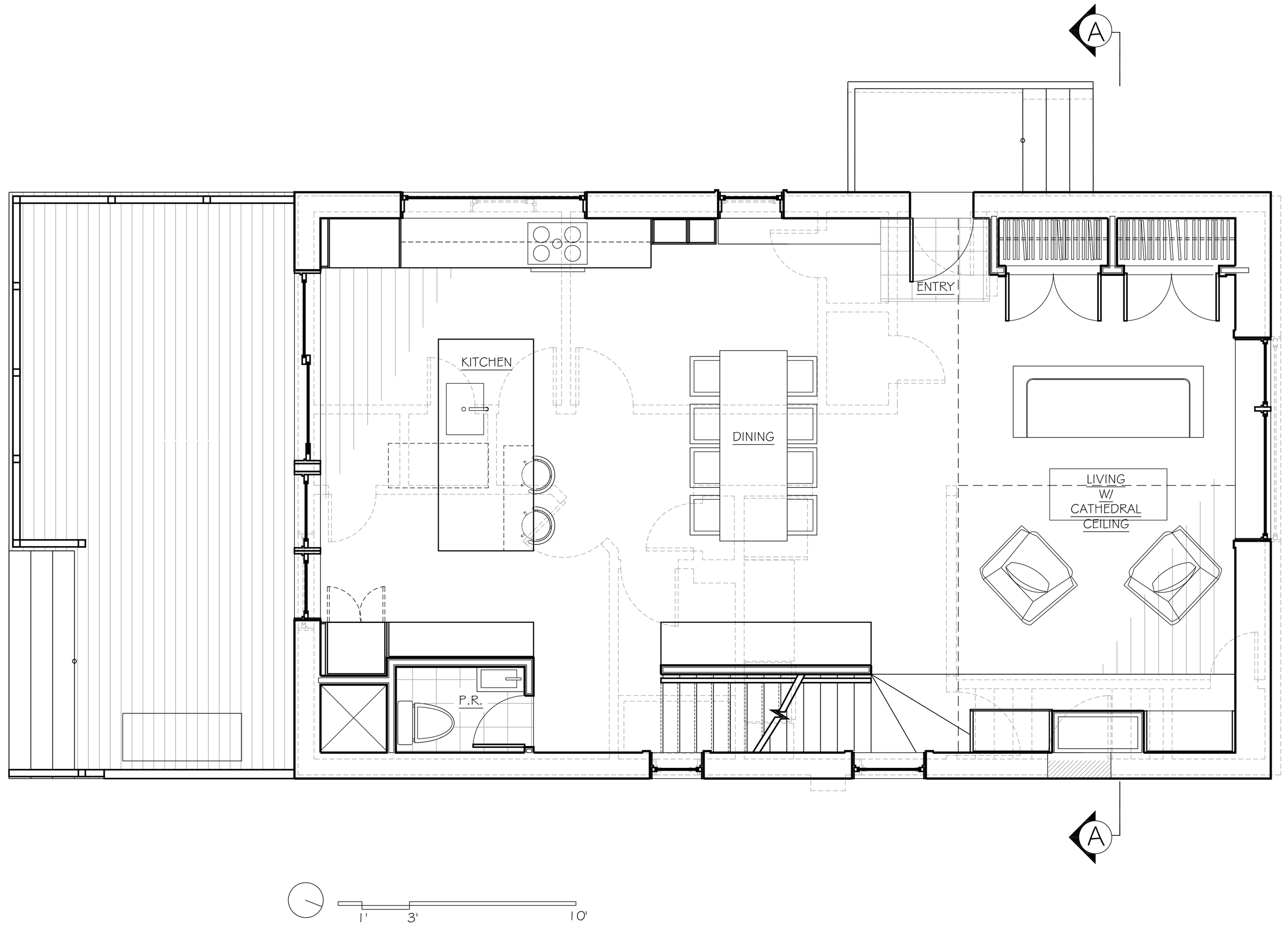 Peak-a-Boo house by Post Architecture