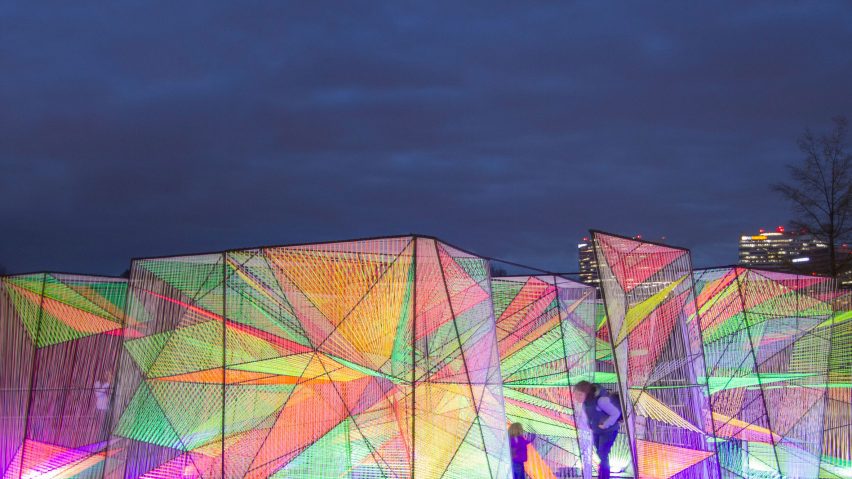 Prismatic installation in Washington DC by Hou de Sousa