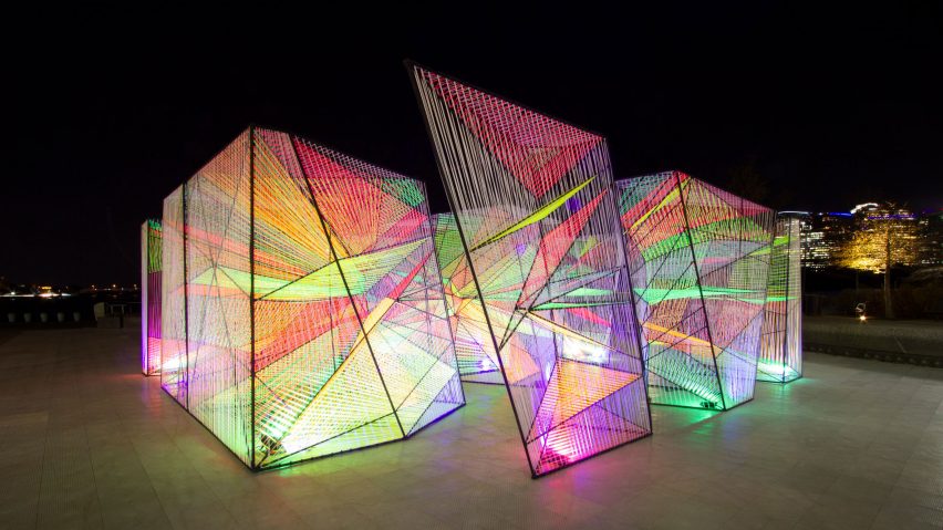 Prismatic installation in Washington DC by Hou de Sousa