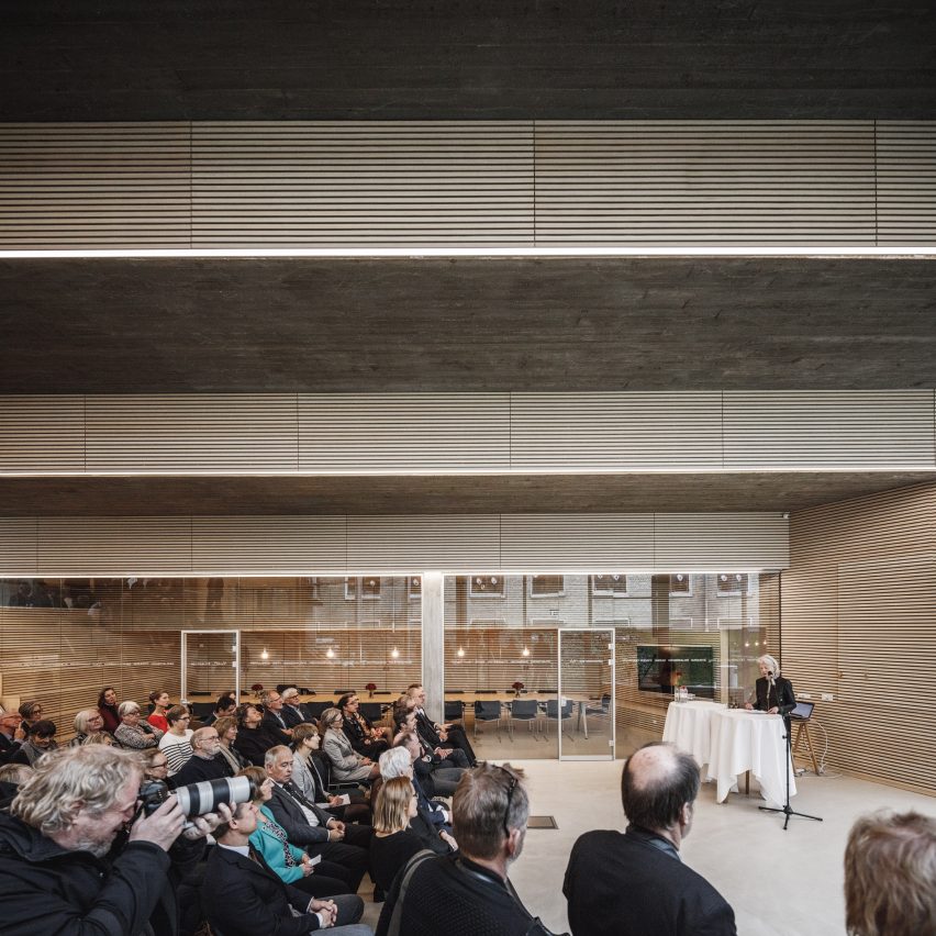 Interiors of Red Cross Volunteer House in Copenhagen by COBE