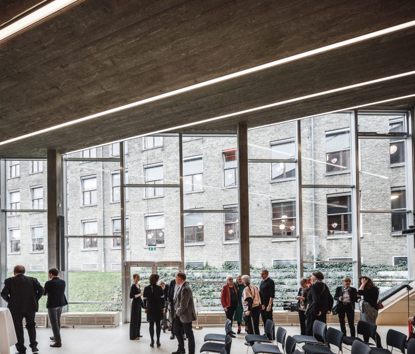 Interiors of Red Cross Volunteer House in Copenhagen by COBE