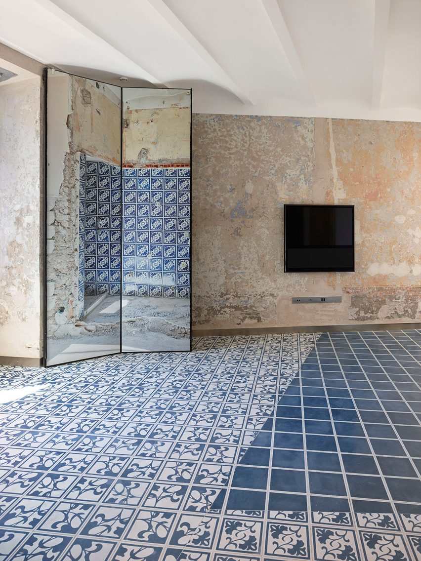 Rooms of Rome guest suites designed by Jean Nouvel