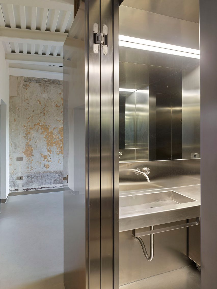 Rooms of Rome guest suites designed by Jean Nouvel