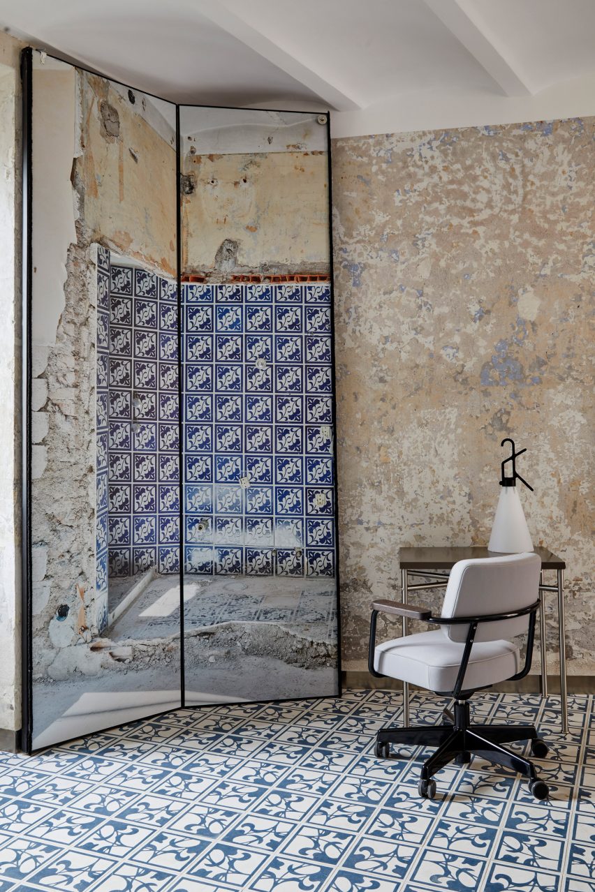 Rooms of Rome guest suites designed by Jean Nouvel