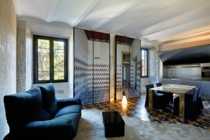 Rooms of Rome guest suites designed by Jean Nouvel