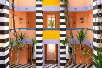 Salt of Palmar hotel, Mauritius, by Camille Walala