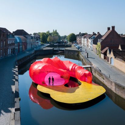 Trienniale Bruges Pavilion by Selgas Cano, Bruges, Beligum