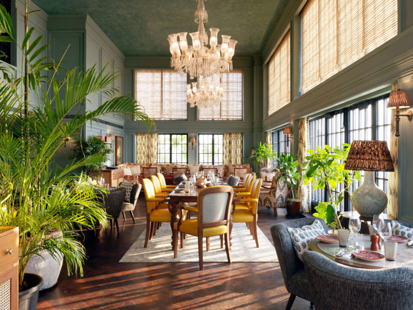 Interiors of Soho House Mumbai