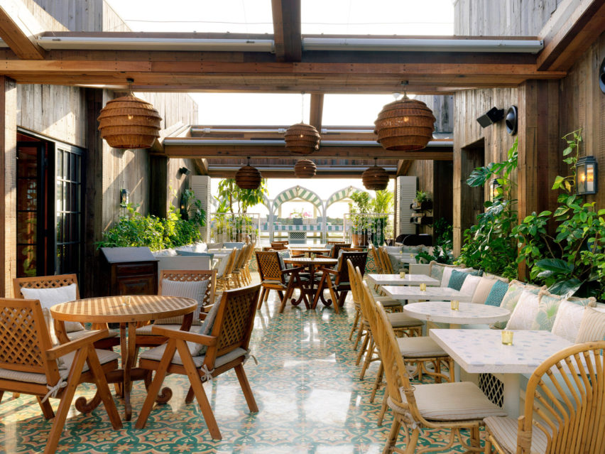 Interiors of Soho House Mumbai