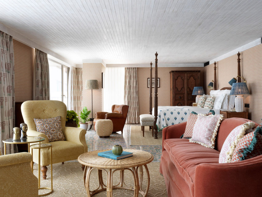 Interiors of Soho House Mumbai
