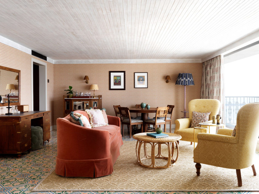 Interiors of Soho House Mumbai