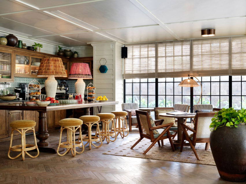 Interiors of Soho House Mumbai