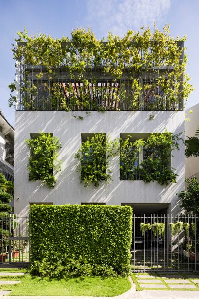 Stepping Park House by Vo Trong Nghia in Ho Chi Minh City, Vietnam